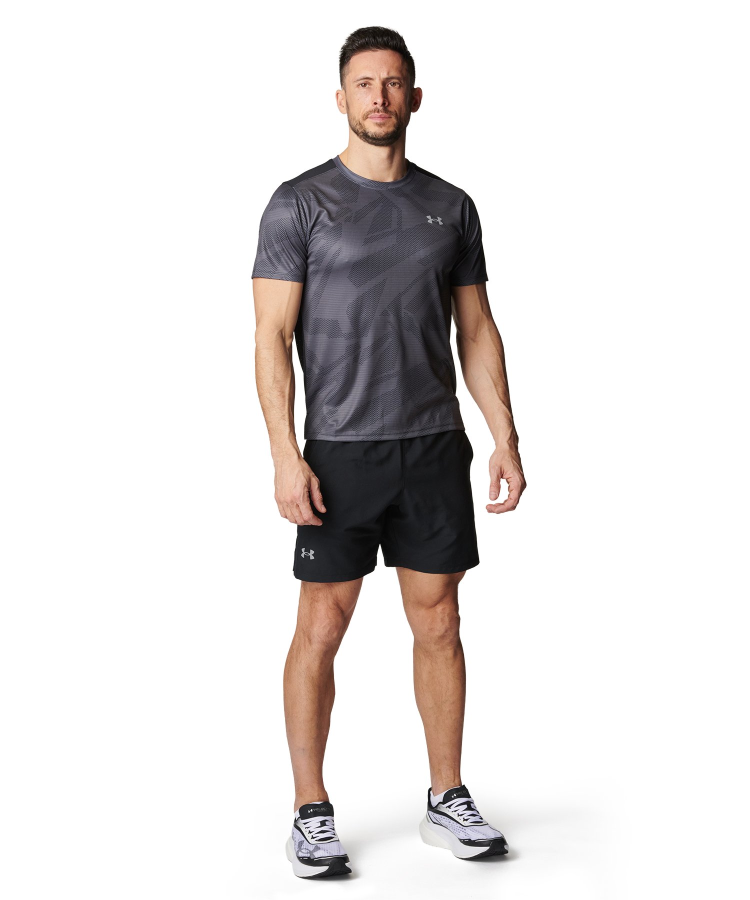 UA�X�s�[�h�X�g���C�h �v�����g �V���[�g�X���[�u T�V���c�i�����j���O/MEN�j