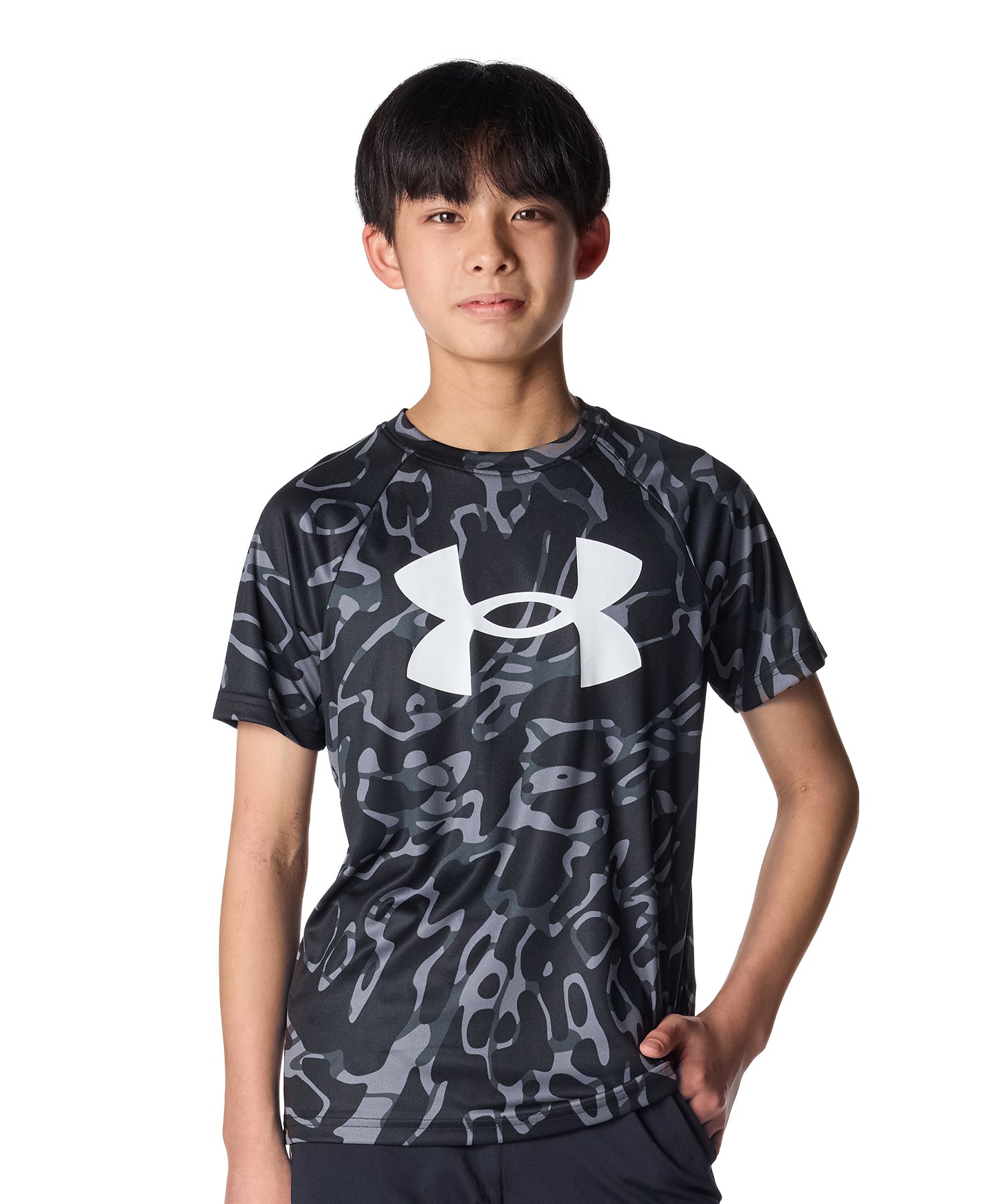 アンダーアーマー公式】 UAテック ビッグロゴ プリントショート