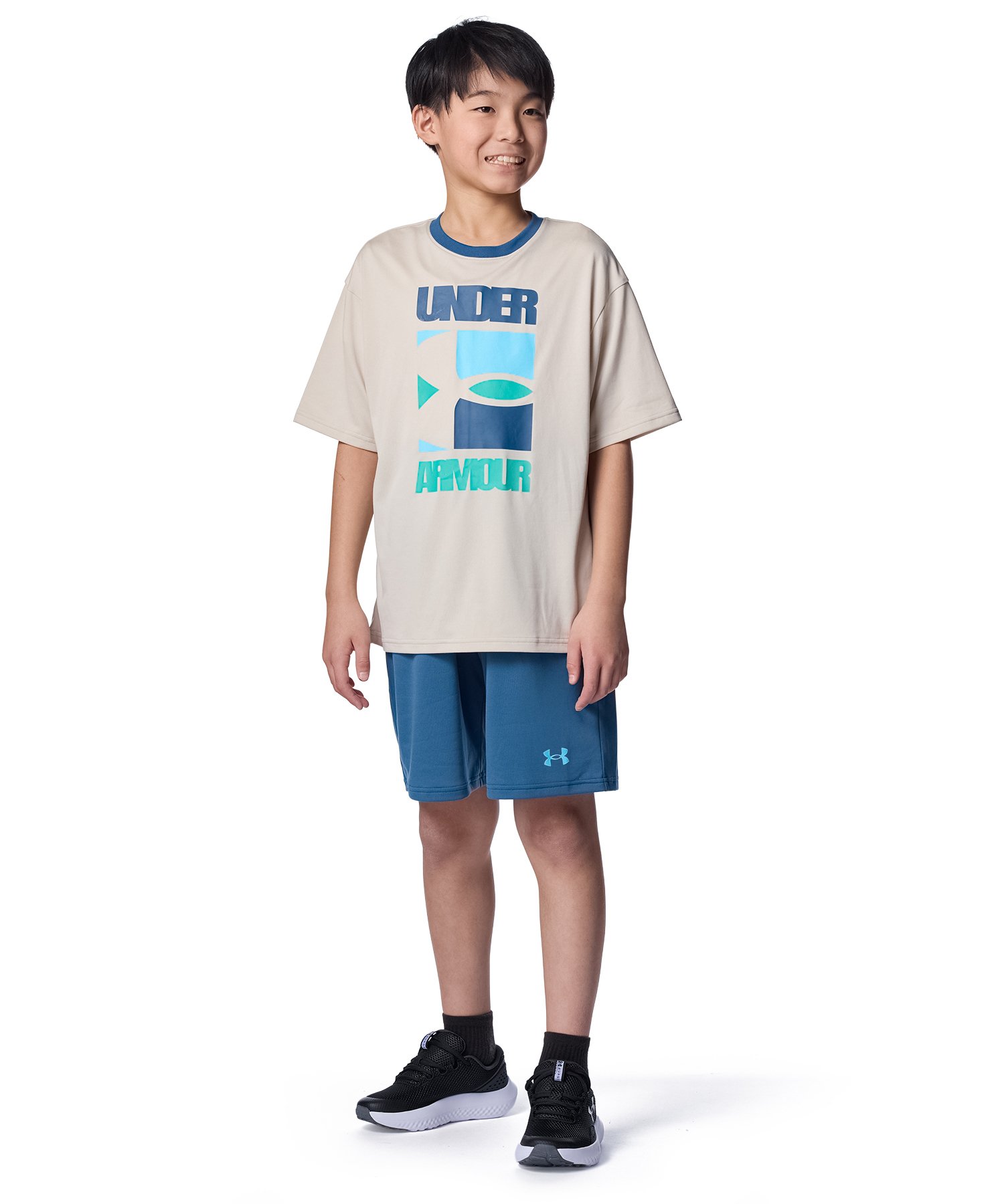 UA�e�b�N �O���t�B�b�N �V���[�g�X���[�u T�V���c���V���[�c�Z�b�g�i�g���[�j���O/BOYS�j