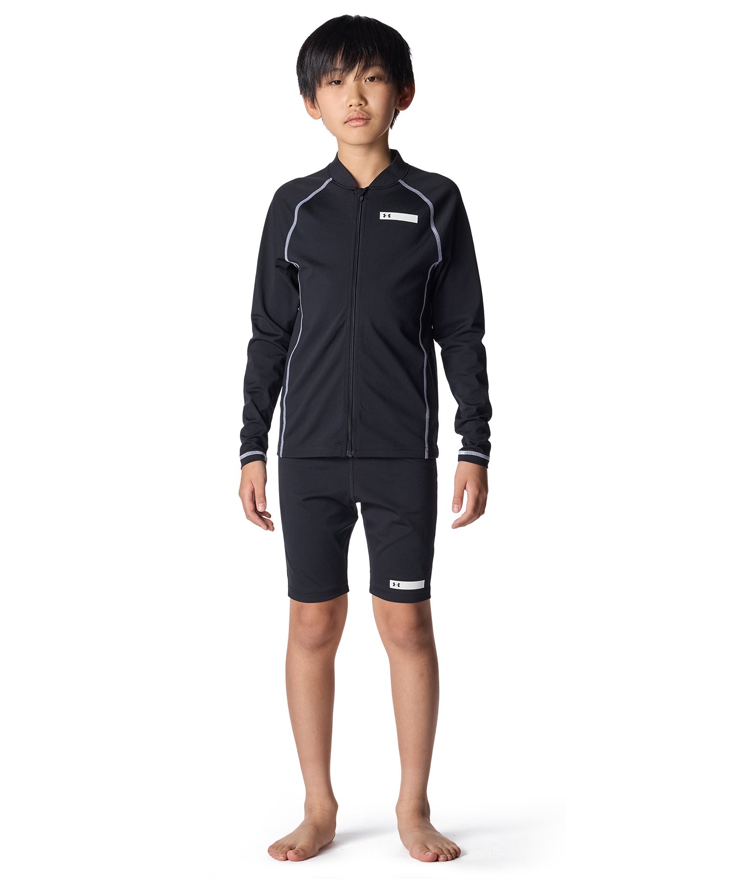 UA�X�C���E�F�A �t���W�b�v �W���P�b�g�i�g���[�j���O/BOYS�j