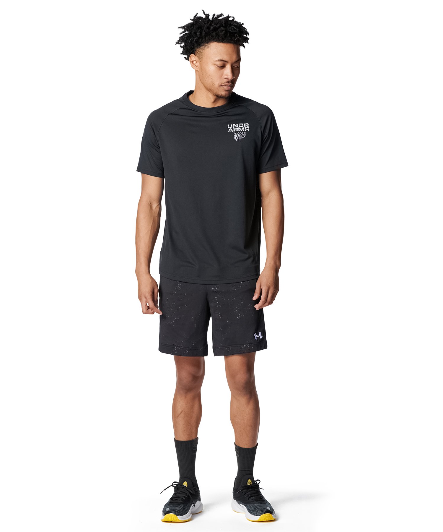 UA�h���[�}�[�Y �O���t�B�b�N �V���[�g�X���[�u T�V���c�i�o�X�P�b�g�{�[��/MEN�j