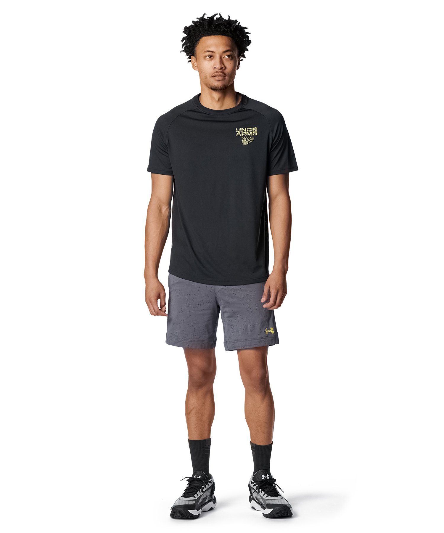 UA�h���[�}�[�Y �O���t�B�b�N �V���[�g�X���[�u T�V���c�i�o�X�P�b�g�{�[��/MEN�j