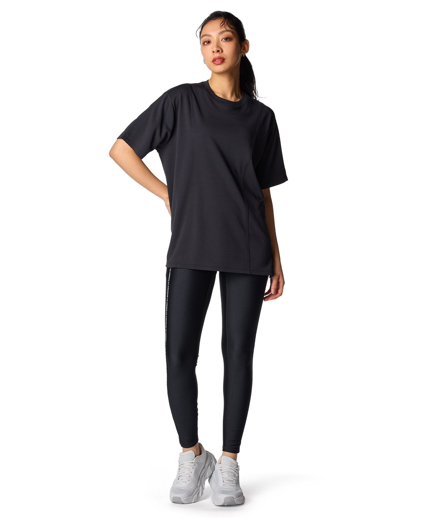 UA�A�[�}�[�h���C �I�[�o�[�T�C�Y�h �V���[�g�X���[�u T�V���c�i�g���[�j���O/WOMEN�j