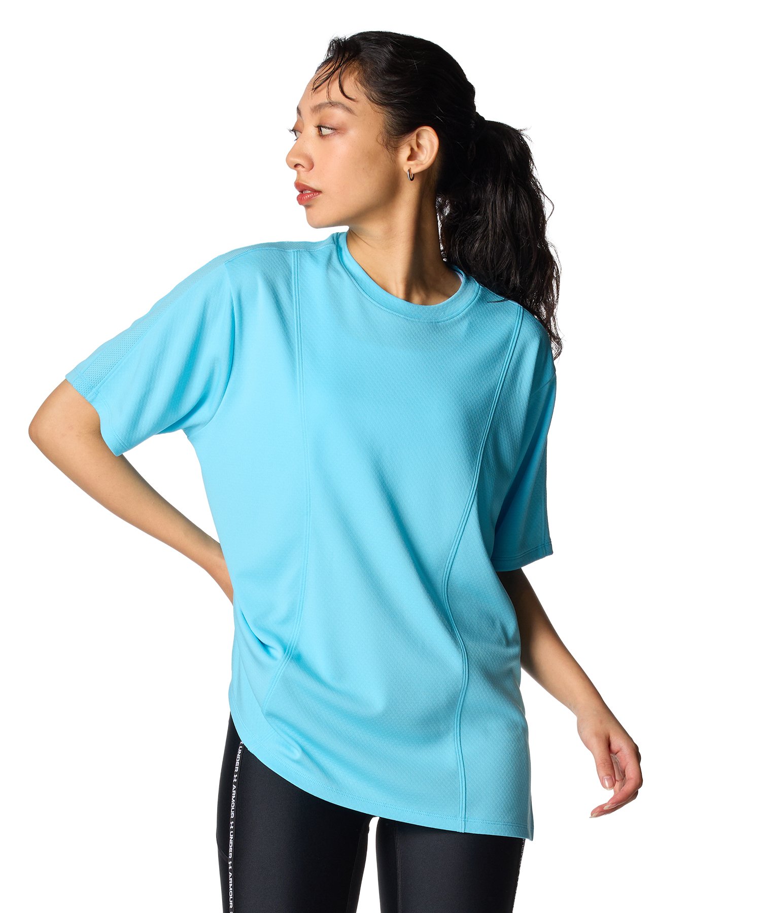 UA�A�[�}�[�h���C �I�[�o�[�T�C�Y�h �V���[�g�X���[�u T�V���c�i�g���[�j���O/WOMEN�j
