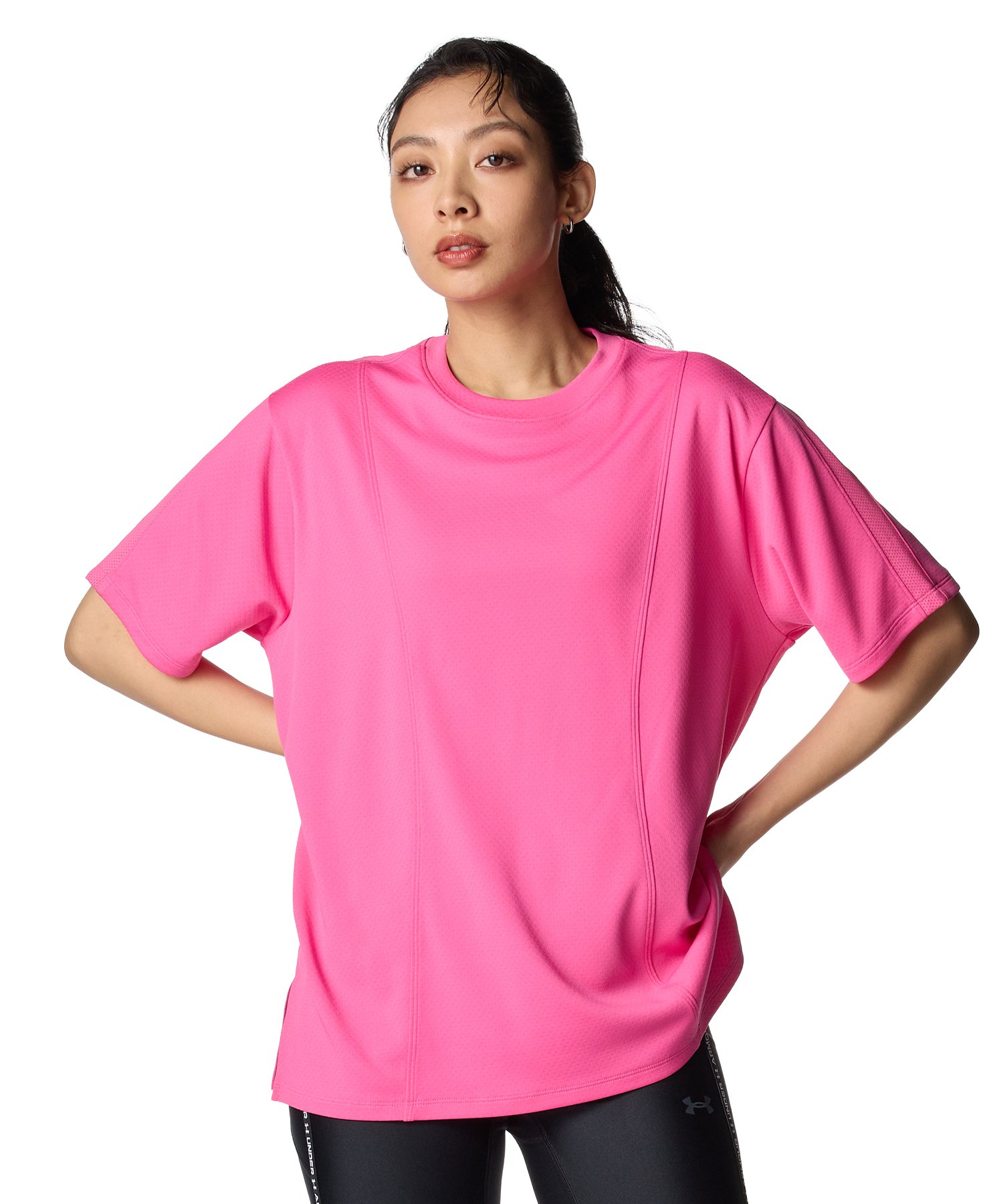 UA�A�[�}�[�h���C �I�[�o�[�T�C�Y�h �V���[�g�X���[�u T�V���c�i�g���[�j���O/WOMEN�j