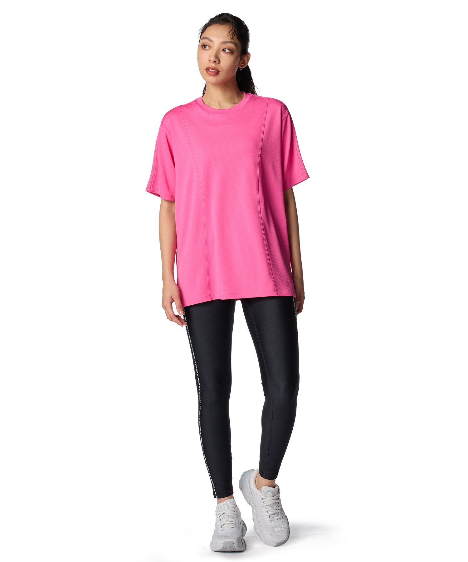 UA�A�[�}�[�h���C �I�[�o�[�T�C�Y�h �V���[�g�X���[�u T�V���c�i�g���[�j���O/WOMEN�j