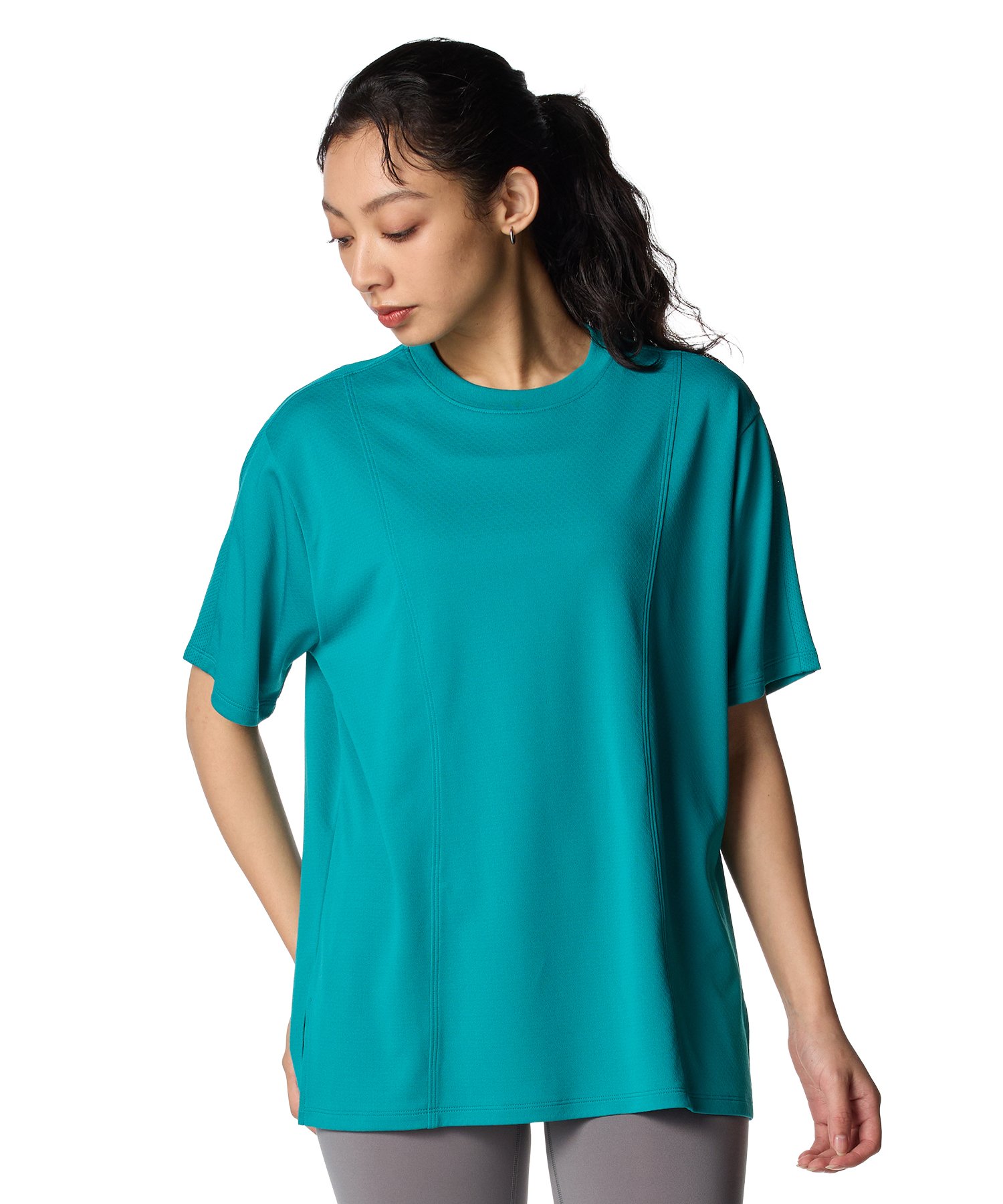 UA�A�[�}�[�h���C �I�[�o�[�T�C�Y�h �V���[�g�X���[�u T�V���c�i�g���[�j���O/WOMEN�j