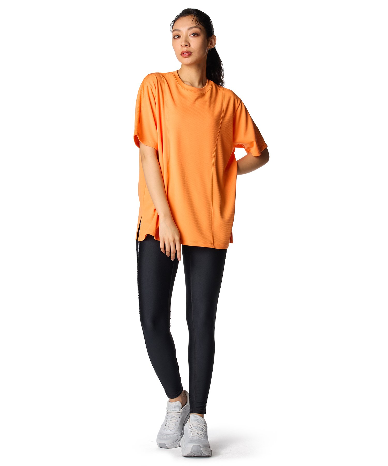 UA�A�[�}�[�h���C �I�[�o�[�T�C�Y�h �V���[�g�X���[�u T�V���c�i�g���[�j���O/WOMEN�j