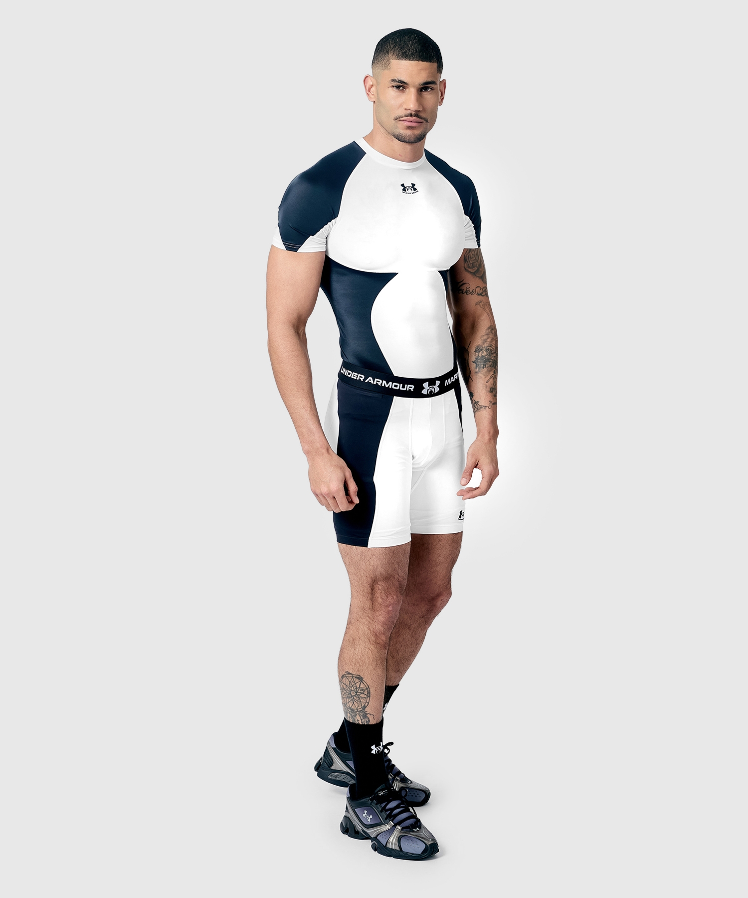 UA �~ MS�q�[�g�M�A �x�[�X���C���[ �V���[�g�X���[�u �V���c�i�g���[�j���O/MEN�j