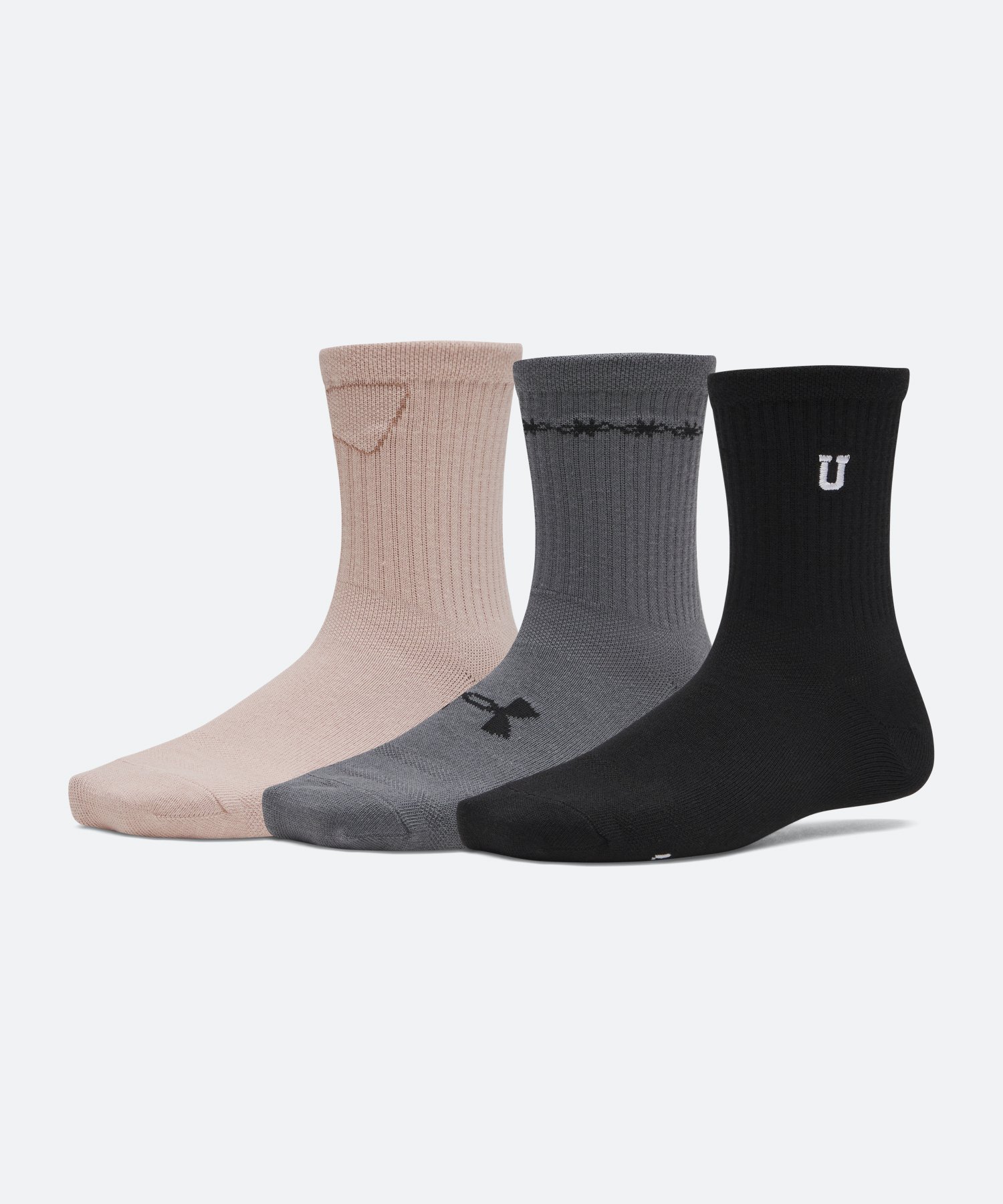 UA�G�b�Z���V���� �m�x���e�B �N���[ �\�b�N�X �i3���Z�b�g�j�i�g���[�j���O/WOMEN�j