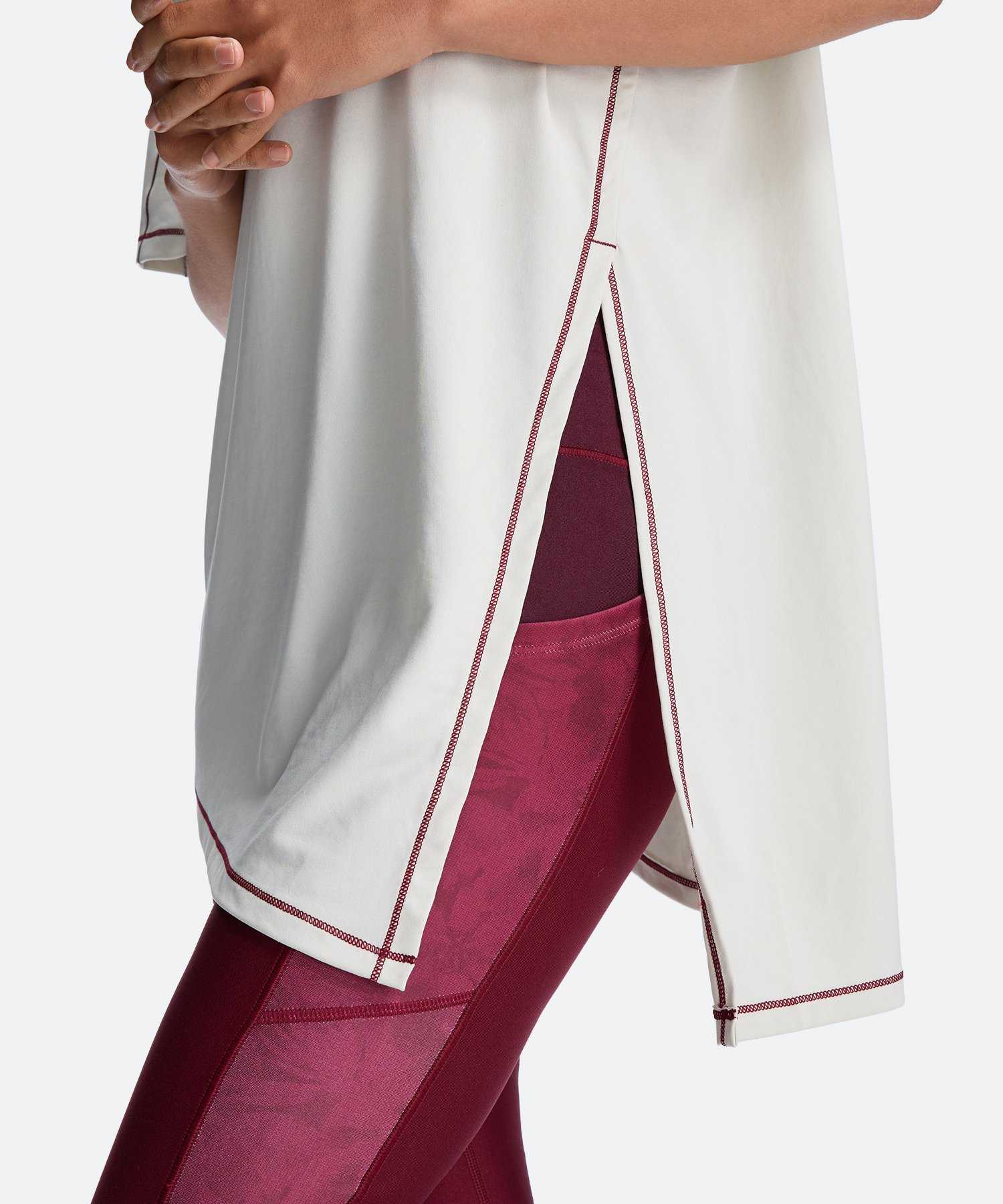 UA�e�b�N �I�[�o�[�T�C�Y�h �^�C�h �A�b�v �V���[�g�X���[�u T�V���c�i�g���[�j���O/WOMEN�j