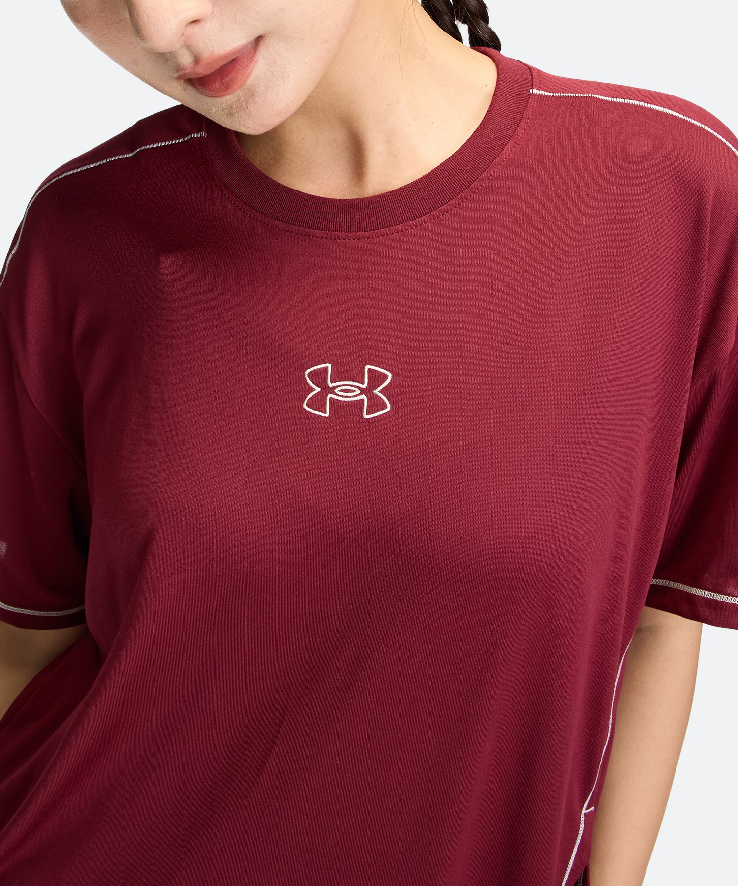 UA�e�b�N �I�[�o�[�T�C�Y�h �^�C�h �A�b�v �V���[�g�X���[�u T�V���c�i�g���[�j���O/WOMEN�j