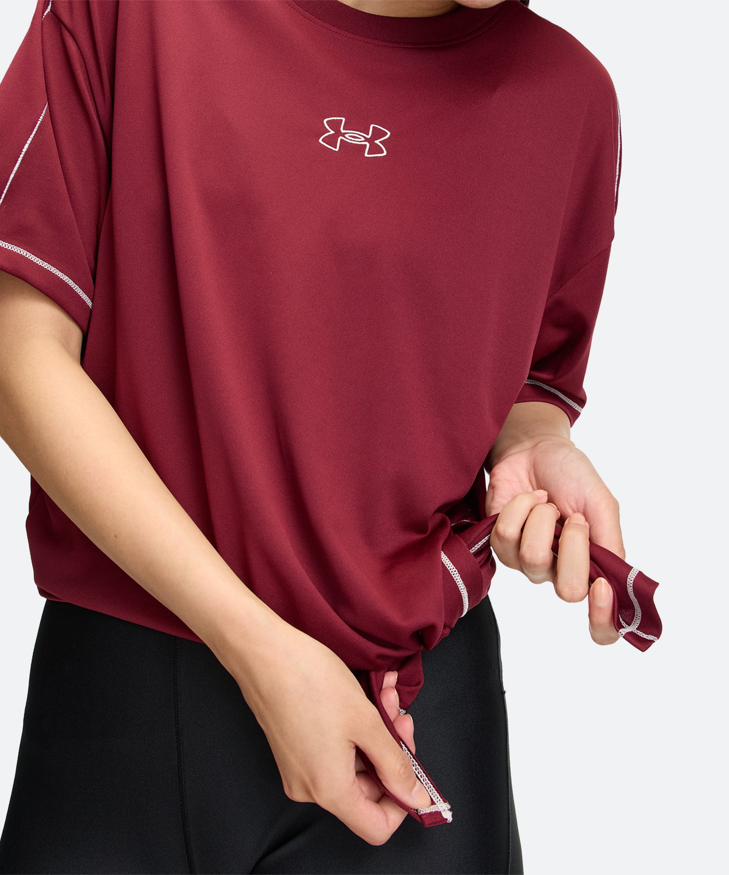 UA�e�b�N �I�[�o�[�T�C�Y�h �^�C�h �A�b�v �V���[�g�X���[�u T�V���c�i�g���[�j���O/WOMEN�j