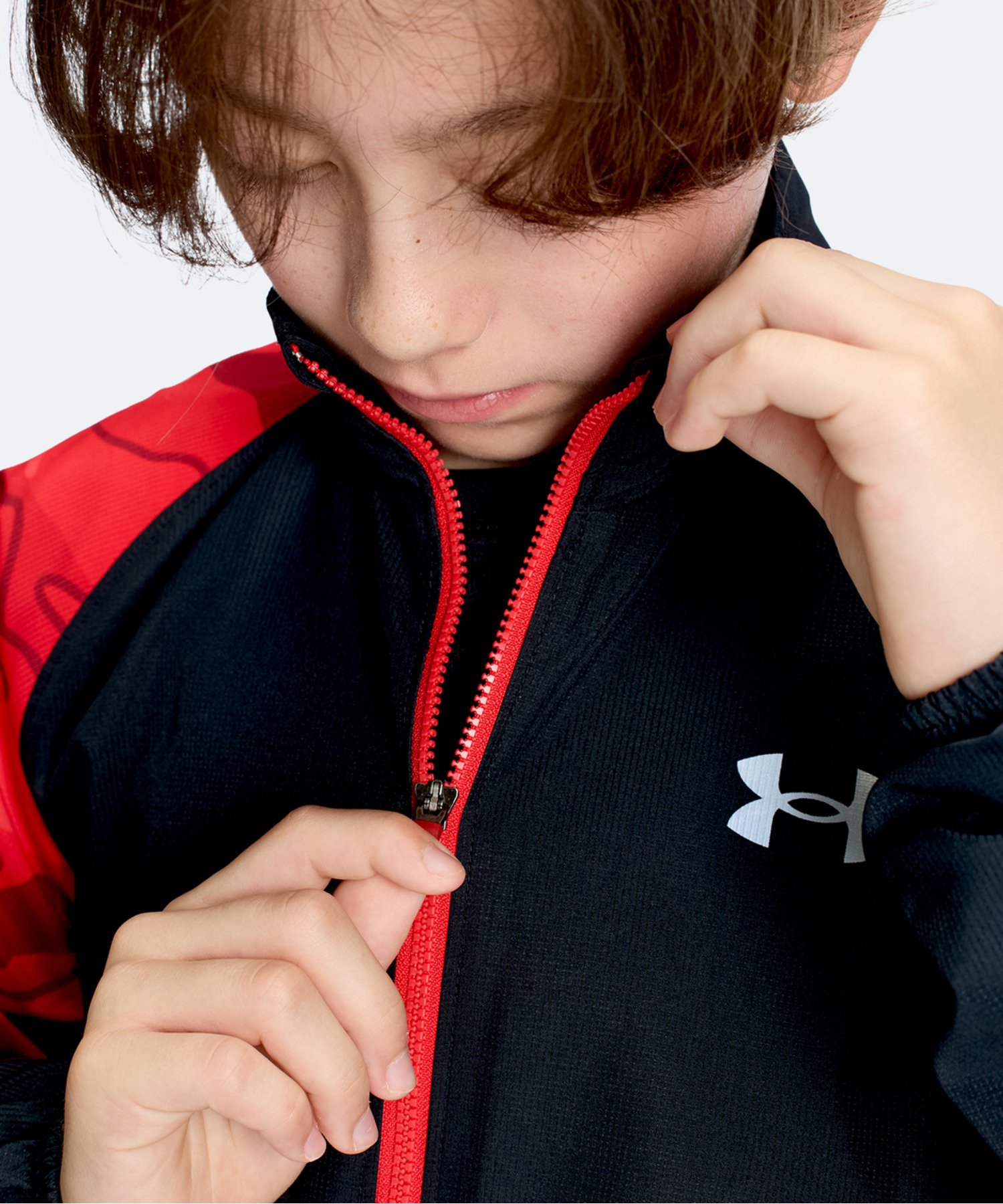 UA�g���R�b�g �v�����g �E�[�u�� �t���W�b�v �W���P�b�g�i�g���[�j���O/BOYS�j