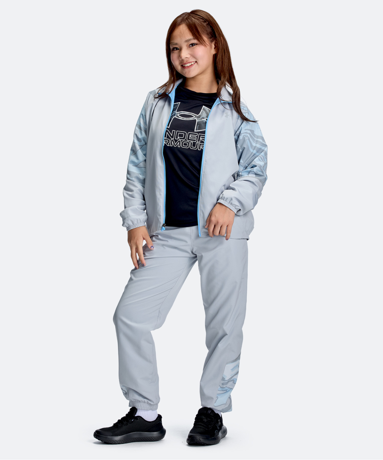 UA�g���R�b�g �v�����g �E�[�u�� �t���W�b�v �W���P�b�g�i�g���[�j���O/BOYS�j