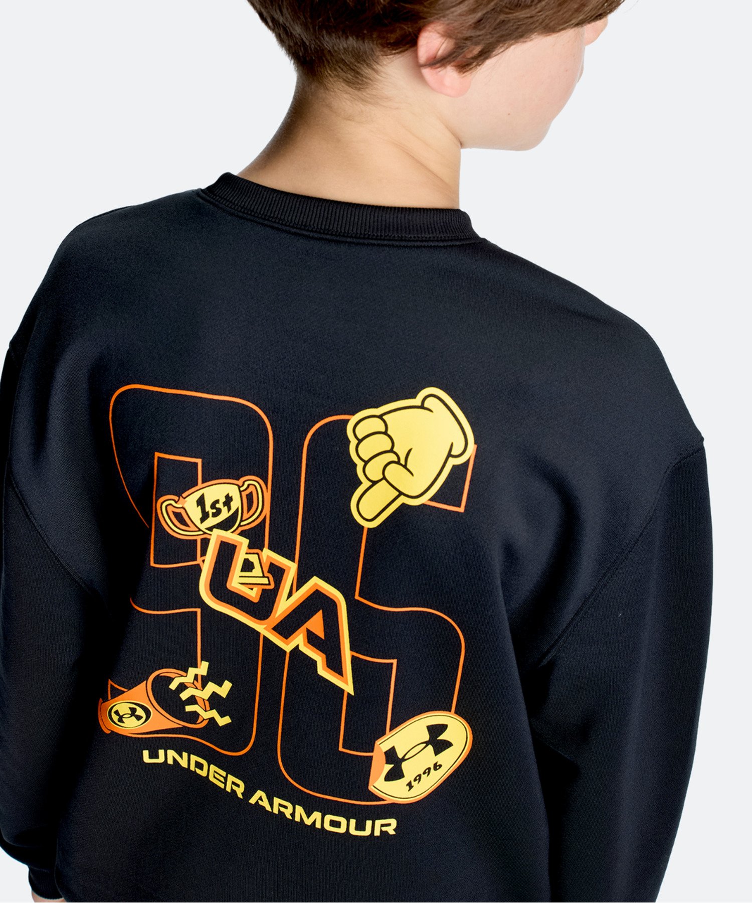 UA���C�o�� ���C�g�E�G�C�g �e���[ �I�[�o�[�T�C�Y�h �N���[�i�g���[�j���O/BOYS�j