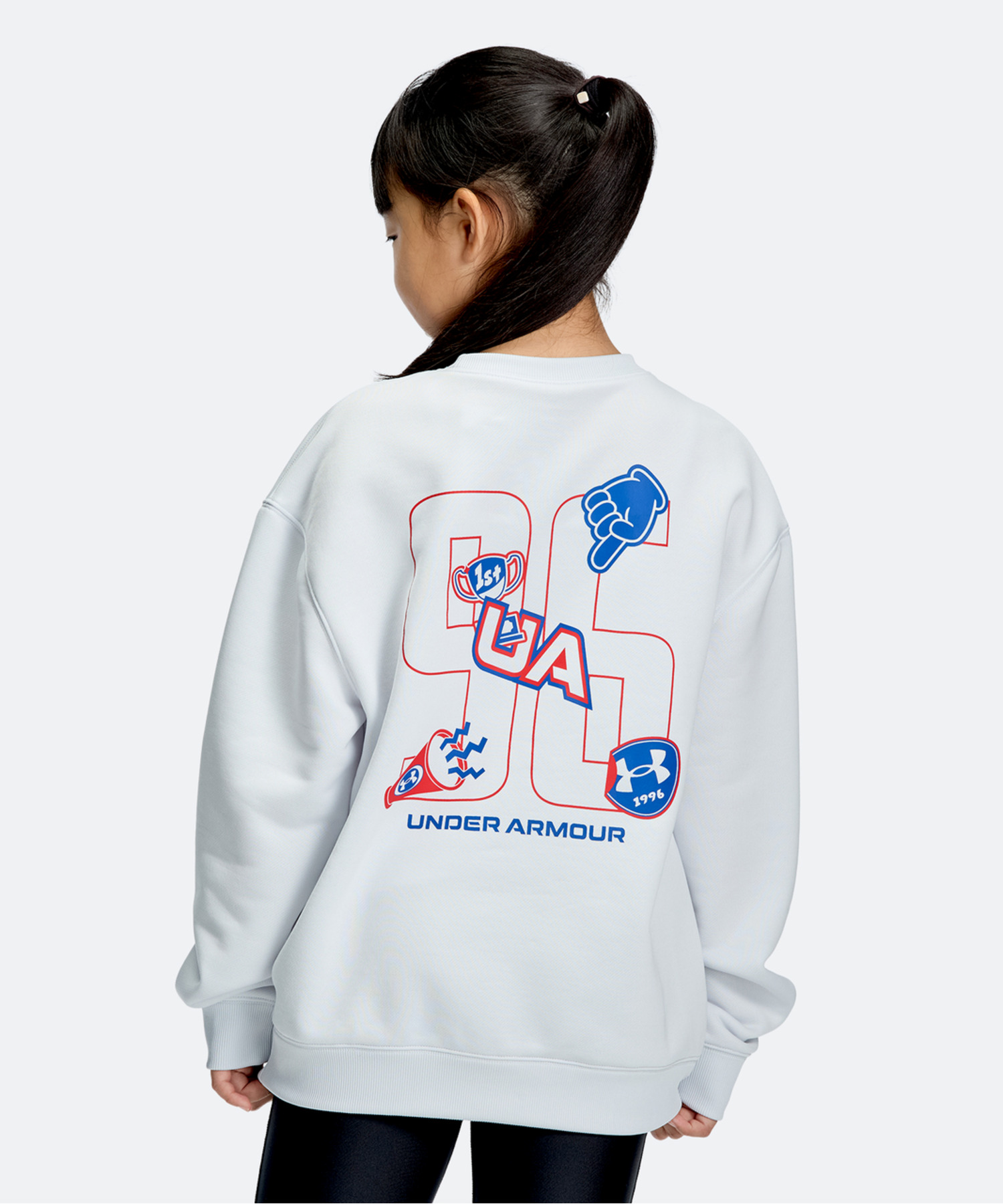 UA���C�o�� ���C�g�E�G�C�g �e���[ �I�[�o�[�T�C�Y�h �N���[�i�g���[�j���O/BOYS�j