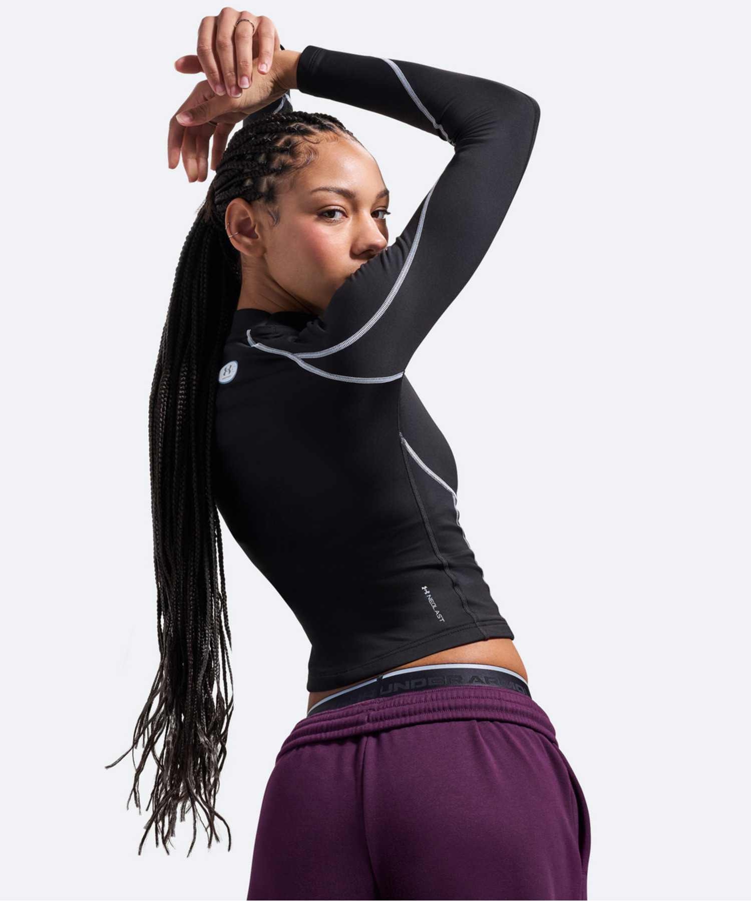 UA�R�[���h�M�A �l�I���X�g ���b�N�l�b�N �V���c�i�g���[�j���O/WOMEN�j