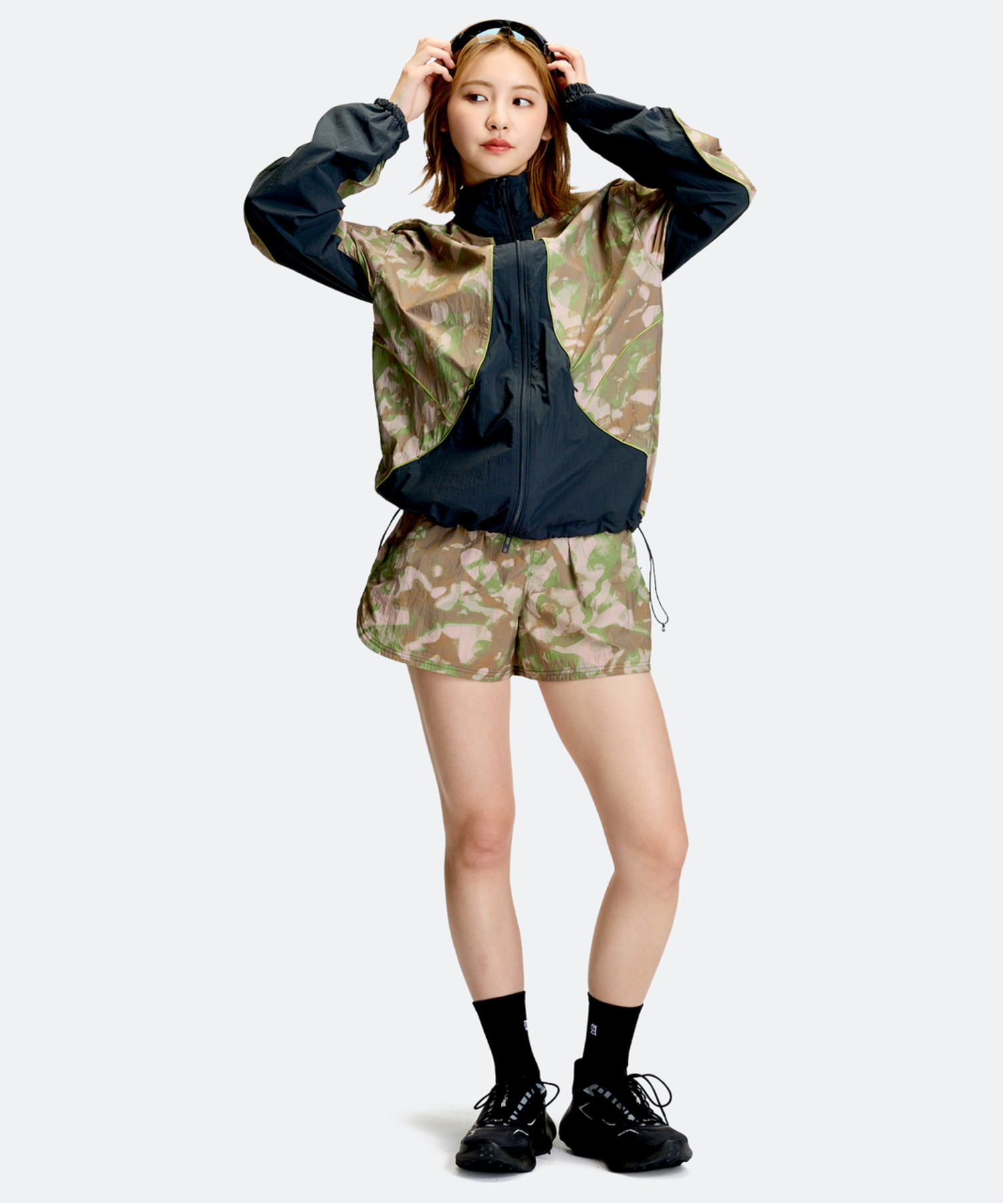 UA�A���X�g�b�p�u�� �E�[�u�� �v�����g �E�C���h�W���P�b�g�i���C�t�X�^�C��/WOMEN�j