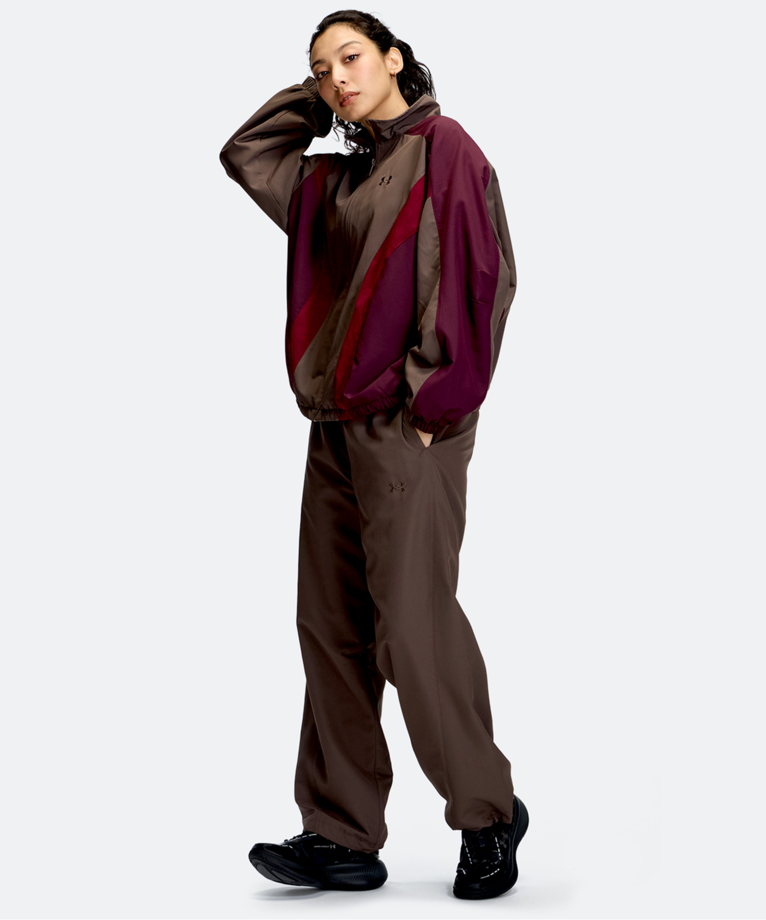 UA�g���R�b�g ���C�i�[ �E�[�u�� �W���P�b�g�i�g���[�j���O/WOMEN�j