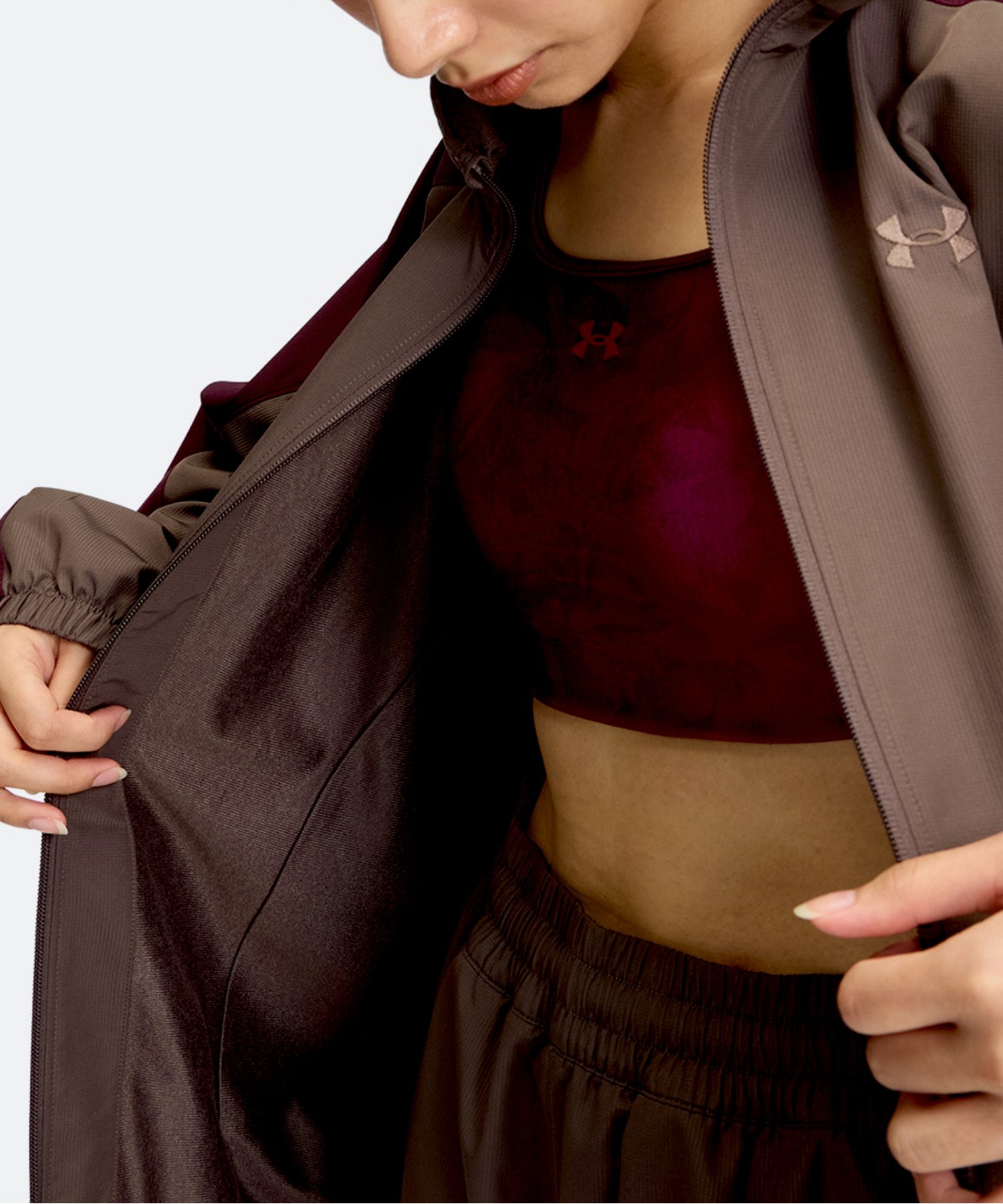 UA�g���R�b�g ���C�i�[ �E�[�u�� �W���P�b�g�i�g���[�j���O/WOMEN�j