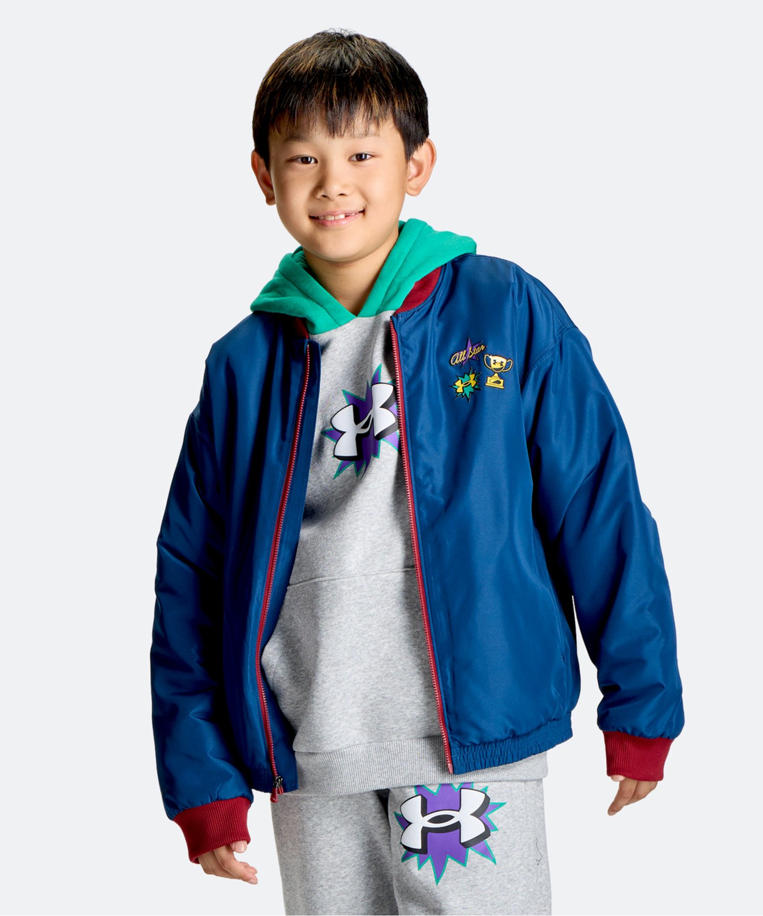 UA�{���o�[ �W���P�b�g�i�g���[�j���O/BOYS�j