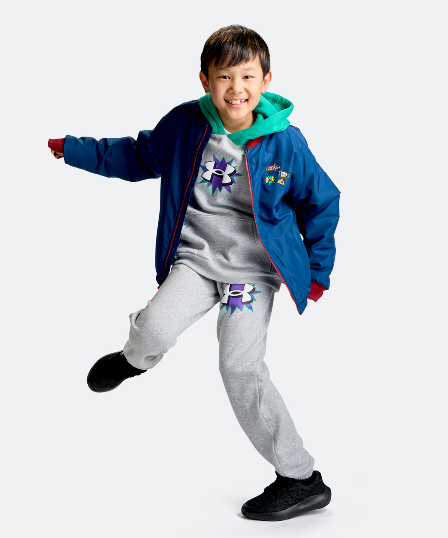 UA�{���o�[ �W���P�b�g�i�g���[�j���O/BOYS�j