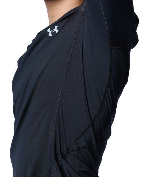 UAヒートギア フィッティド ロングスリーブ Vネックシャツ(ゴルフ/MEN)