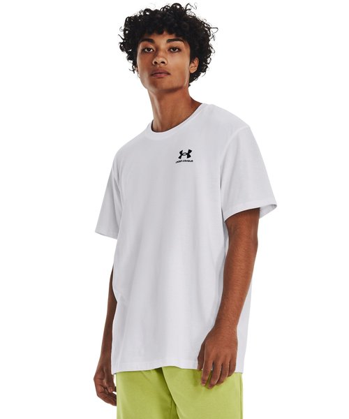 UAヘビーウェイト エンブロイダリーロゴ ショートスリーブTシャツ(トレーニング/MEN)