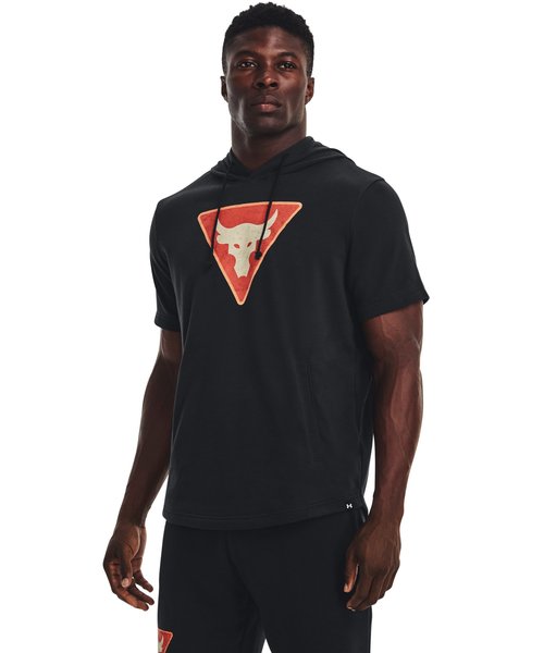 UAプロジェクトロック テリー ショートスリーブ フーディー(トレーニング/MEN)