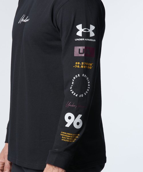 UAヘビーウエイト コットン ロングスリーブTシャツ(トレーニング/MEN)