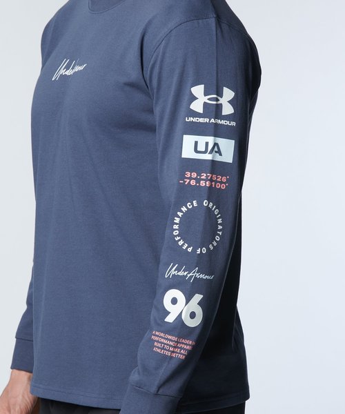 UAヘビーウエイト コットン ロングスリーブTシャツ(トレーニング/MEN)