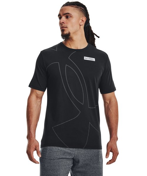 UAショートスリーブTシャツ 〈ビッグロゴ〉（トレーニング/MEN） ｜アンダーアーマー