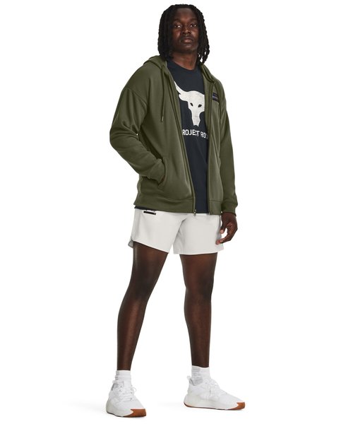 UAプロジェクトロック ヘビーウエイト テリー フルジップ フーディー(トレーニング/MEN)