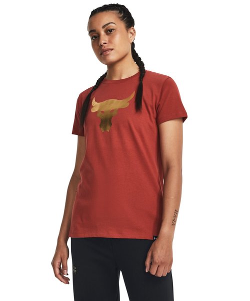 UAプロジェクトロック アリーナ コア ヘビーウェイト ショートスリーブTシャツ(トレーニング/WOMEN)