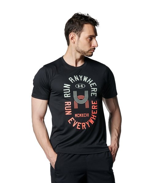 UNDER ARMOUR 野球 Tシャツ ジュニア 大人 半袖 丸首 ライト
