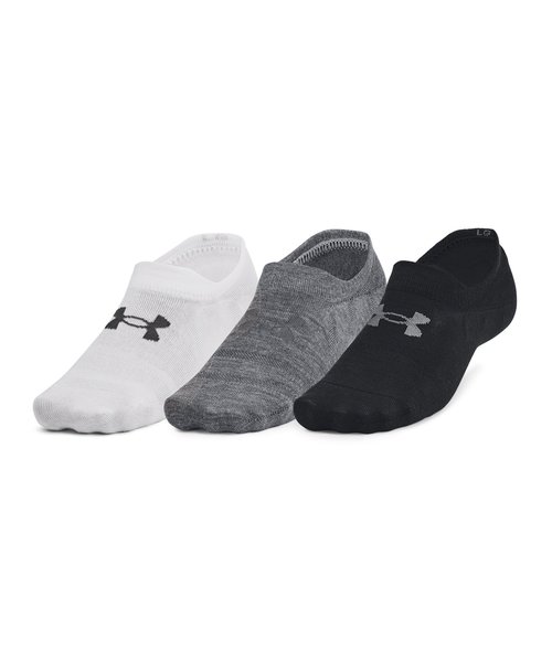 UAエッセンシャル ウルトラロー タブ ソックス (3足セット)(トレーニング/UNISEX)