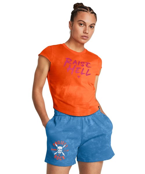 UAアンダーグラウンド キャップスリーブ Tシャツ(トレーニング/WOMEN)
