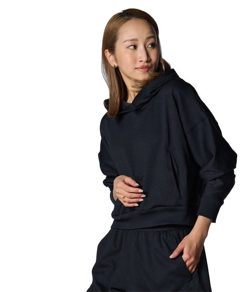 UAジャーニーリブ オーバーサイズド フーディー(トレーニング/WOMEN)