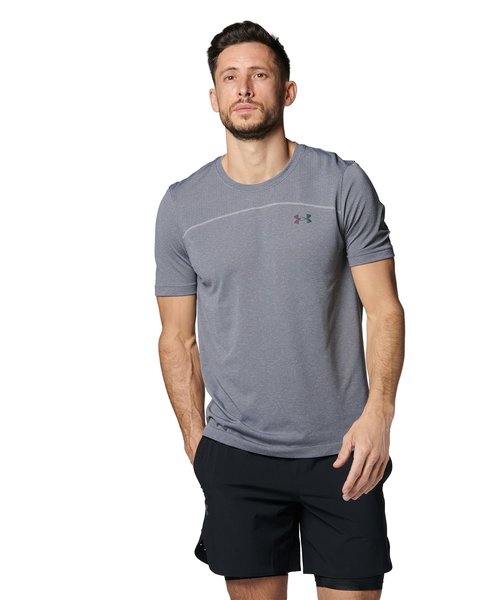 UAラッシュ シームレス ノベルティ ショートスリーブTシャツ(トレーニング/MEN)