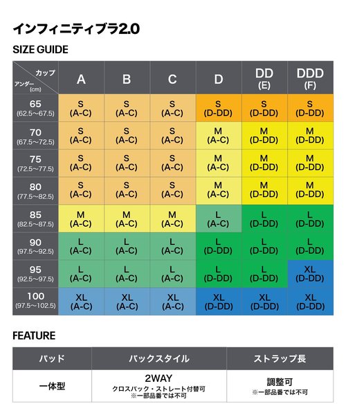 UAインフィニティブラ2.0 ジップ ハイサポート(トレーニング/WOMEN)