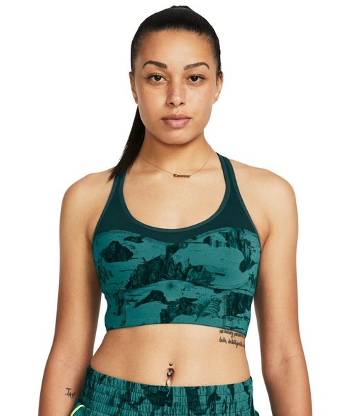 公式 アンダーアーマー UNDER ARMOUR UA UAプロジェクトロック プリント インフィニティブラ ミディアムサポート（トレーニング／WOMEN） 1384161 アンダーアーマー公式】 UAプロジェクトロック インフィニティ