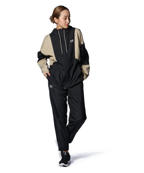 UA���b�V�� ���C�i�[ �E�[�u�� �\���b�h �W���P�b�g�i�g���[�j���O/WOMEN�j