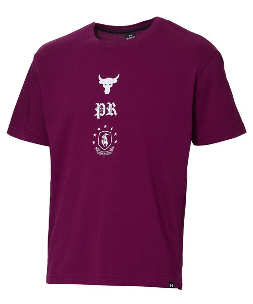 Under Armour Project Rock フード付きTシャツピンク Under Armour Project Rock フード付きTシャツピンク Under