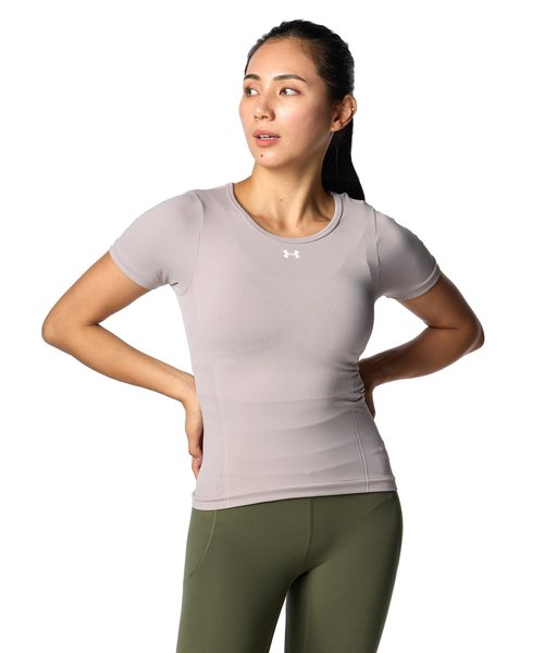 UAバニッシュ シームレス ショートスリーブTシャツ(トレーニング/WOMEN)
