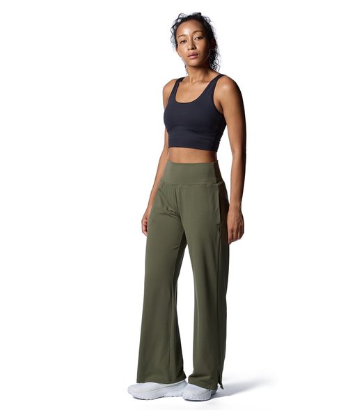 UAメリディアン オープン ヘム パンツ(トレーニング/WOMEN)