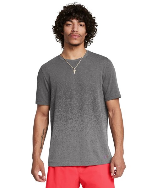 UAバニッシュ エリート シームレス フェード ショートスリーブTシャツ(トレーニング/MEN)