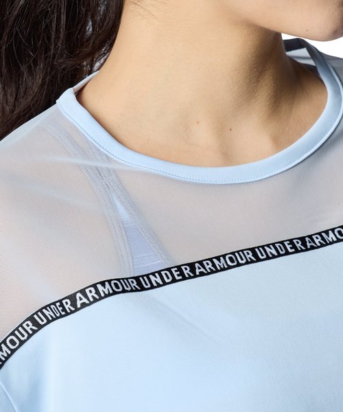 tシャツ 部分メッシュTシャツ レディース スポーツウェア レディース トップス サイドメッシュTシャツ