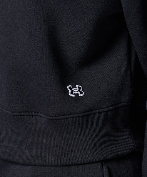 UAライバルフリース クロップ フーディー(トレーニング/WOMEN)