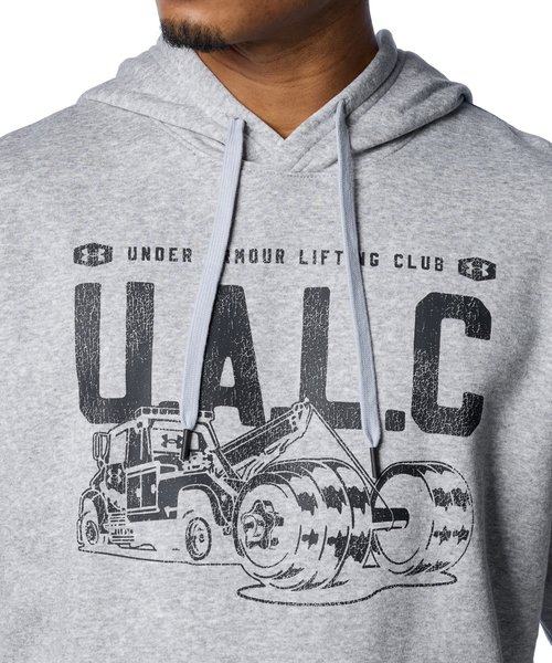 UAライバルフリース リフティング クラブ プルオーバー フーディー(ライフスタイル/MEN)